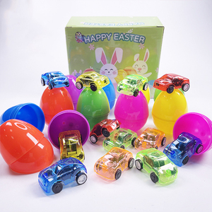 Factory Quality Guarantee Colorful Promotional Cheap Chocolate Plastic Giant Easter Egg