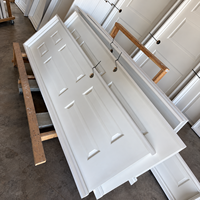 US-Standard 30x80 Zoll weiß grundierte Holzplattentüren Schlafzimmer 6-Panel Hohlkern-MDF-Tür Moderne Innentür aus Holz für Haus