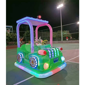 Voitures tamponneuses de train 2 places de style londonien nouveauté pour une utilisation intérieure/extérieure dans les <span class=keywords><strong>parcs</strong></span> d'attractions centres commerciaux centres commerciaux - Product Image 2