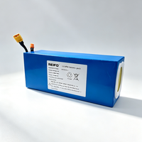 Batterie au lithium-ion portable 36V 20Ah pour vélo électrique avec protection BMS 21700 contre les surtensions et la charge, respectueuse de l'environnement