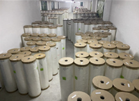 Rouleau de film BOPP thermoscellable d'un côté, film d'emballage haute transparence pour la plastification et l'impression