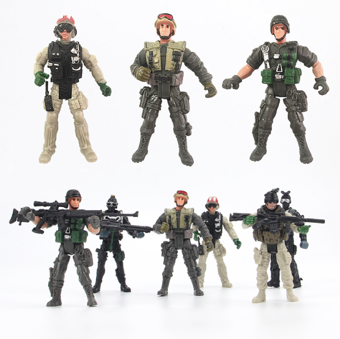 ELITE FORCE WWII フィギュアセット 楽天市場】エリートフォース 100ピース ミリタリーフィギュア