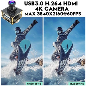 ELP 4K H.264 HDMI USB3.0 Cámara de Seguridad de Alta Velocidad 60FPS Gran Angular Sin Distorsión IMX415 Ultra HD Mini <span class=keywords><strong>PC</strong></span> Cámara para Monitor - Product Image 2
