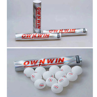 Ballons de tennis de table professionnels trois étoiles en plastique ABS 40 mm de haute qualité, très demandés pour l'entraînement et la compétition