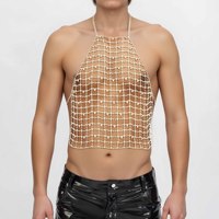 PATON Haut court personnalisé de luxe en tissu éponge vintage à maille diamantée pour homme, respirant et anti-rétrécissement