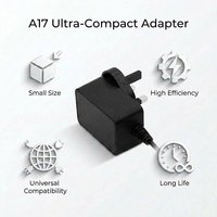 Adaptateur secteur AC/DC de haute performance 5V 1,5A 7,5W avec prise UK, alimentation murale 1500mA 7,5W pour écran LCD