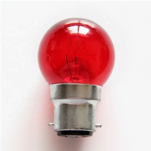 <strong>Golf</strong> <strong>Ball</strong> Bulb 220V B22 Incandescent Color Bulb Round Light Bulbs 7W 10W 15W Colored <strong>Globe</strong> Lightbulb G40 G45 - Product Image 2