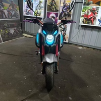Sepeda Motor Listrik Z6 Little Monkey 72V 3000W Mid Drive Kecepatan Tinggi Motor Listrik Dewasa Modifikasi Motor Keren