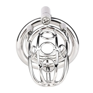 FRRK Dispositivo de Castidad Masculina con Correa, Jaula para Pene con Bloqueo PA, Jaula de Castidad BDSM Portátil, Herramientas de Bondage, Juguetes Sexuales - Product Image 5