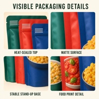 Sacs refermables holographiques anti-odeurs pour l'emballage alimentaire, sacs en Mylar, emballage de bonbons, sacs de marque avec fermeture éclair