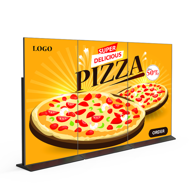 HUSHIDA XIAODA AI CMS Software OEM Customized 75 Inch AD Display Screen Kiosk Business Floor Standing LCD Digital Signage