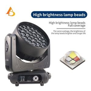 Precio al por Mayor: Luces Móviles LED de 500w con Zoom RGBW, 37x18w, Tipo Ojo de Abeja - Product Image 5