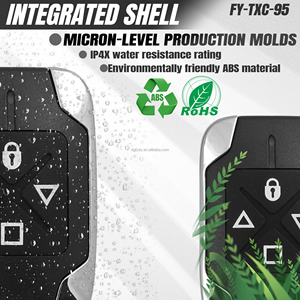 Duplicador de código fijo de <span class=keywords><strong>4</strong></span> botones con control remoto clon inalámbrico de <span class=keywords><strong>433MHz</strong></span> de alto rendimiento para sistemas de puertas - Product Image 3