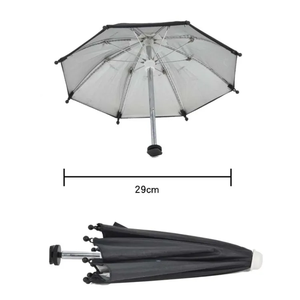 Payung Kamera Universal Ukuran Besar 50cm, Pelindung Hujan dan Matahari untuk Kamera <span class=keywords><strong>Canon</strong></span> Nikon Sony <span class=keywords><strong>Mirrorless</strong></span> DSLR - Product Image 4