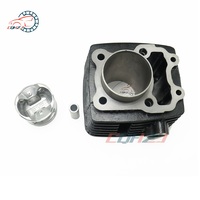 CQHZJ - Kit de Cilindro y Pistón de Alta Calidad para Motor de Motocicleta CT100 Boxer 100, Diámetro de Cilindro 53 mm, para BAJAJ