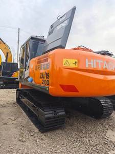 Excavatrice Hitachi ZX200 d'occasion, 90% neuve, en promotion, avec moteur Isuzu, boîte de vitesses et pompe - Poids opérationnel de 20 tonnes, à vendre - Product Image 3