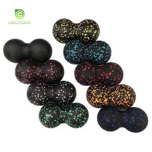 Circfoam Großhandel Maßgefertigtes Gesprenkeltes EPP-Schaum <span class=keywords><strong>Massage</strong></span>-Faszienball-Set Fitnessgeräte Erdnuss-Yogaball für Übungen - Product Image 2