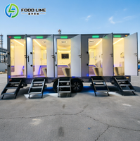 Toilettes mobiles jetables, toilettes mobiles de direction, toilettes mobiles VIP, conception de toilettes mobiles