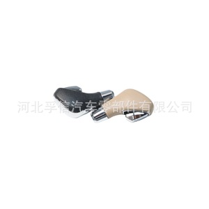 Pommeau de levier de vitesse Renault FX 1051 beige noir en plastique ergonomique pour Megane III Fluence - Product Image 2