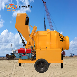Kunden spezifischer Dieselmotor Betonmischer Manueller Beton trommel mischer Zement trommel mischer - Product Image 1