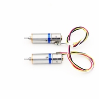 Moteur pas à pas micro à aimant permanent 5.0V CC 2.0mm à couple élevé, mini 10mm, avec boîte de vitesses planétaire