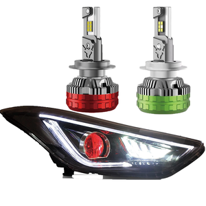 1 Pieza de Chips CSP 4575 de 240W, Luces LED para Autos y Motos H4 30000LM, Bombilla de Faro H11 H7 9005 9006 - Product Image 1