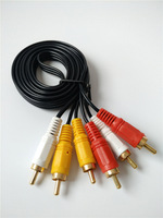 OEM 3 RCA Câble Audio Vidéo Composite Câble RCA 3-Mâle à 3-Mâle pour TV VCR DVD Satellite POUR Home Cinéma Récepteurs