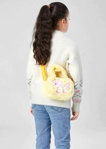 Petit sac bandoulière de voyage pour enfant, sac à main licorne en peluche pour filles, cadeau d'anniversaire - Product Image 4