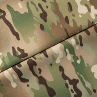 Tissu tissé camouflage imprimé NYCO Ripstop 50% nylon 50% coton, anti-déchirure, imperméable, pour vêtements, costumes, uniformes