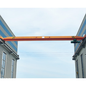 5 Ton 10 Ton 20 Ton Single Girder Travelling Crane <b>Running</b> Single Beam Overhead Crane - Product Image 1