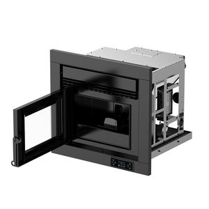 QM1003A Estufa de Pellets de Madera Integrada de 9KW, Moderna, Ecológica, para Interiores, <span class=keywords><strong>Chimenea</strong></span> de Pellets Integrada - Product Image 4