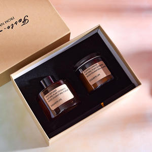 ชุดเทียนหอมปรับอากาศแบบใสขนาด100มล. 6ออนซ์พร้อมตัวกระจายกลิ่นและเทียนหอมใหม่<span class=keywords><strong>2023</strong></span>ออกแบบได้ตามที่ต้องการ - Product Image 3