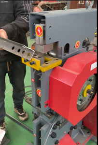 Multifunctionele Ponsen En Scheren Machine Kleine Gecombineerde Hoek Stalen Kanaal Stalen Snijmachine - Product Image 3