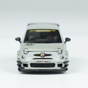 Minigt รุ่น1:64 Fiat Abarth LB 595 1064ตัวรถดัดแปลงโลหะแบบกว้าง - Product Image 3