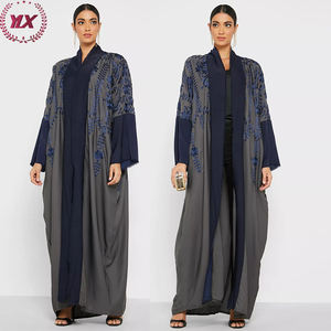 Cheap Prices Modest <strong>Black</strong> <strong>Abaya</strong> Dress Loose Fitting <strong>UK</strong> Casual Style Muslim Women Islamic Clothing - Product Image 6