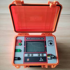 เครื่องทดสอบความต้านทานฉนวนไฟฟ้าแรงสูง 10KV เมกะโอห์มมิเตอร์ เครื่องวัดแรงดันไฟฟ้า เครื่องทดสอบวงจร เมกะมิเตอร์ CJ3302 ฉนวน - Product Image 1