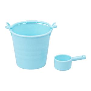 Mini-ustensiles de cuisine pour enfants, jouets de maisonnette, seau de plage portable, rangement pour louche, pot à fleurs en argile succulente - Product Image 6
