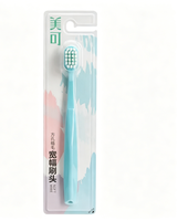 Brosse à dents manuelle de haute qualité pour adultes/couples, à poils larges en nylon PBT souple, pour usage domestique, 4 couleurs mélangées, manche en plastique, taille standard