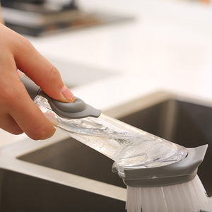 Upgraded Kitchen Soap Dispensing Dish <b>Brush</b> for Pot Pan Sink Cleaning - Product Image 6