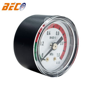 Jauge de pression noire de 40mm d'alimentation d'usine pour le jauge de pression générale de traitement de l'eau 1MPA - Product Image 4