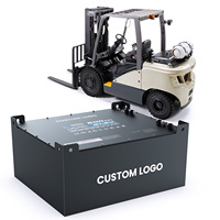Batterie de chariot élévateur électrique au lithium sans entretien 48V 51.2V 600Ah, charge rapide, batterie Lifepo4, chargeur 100A pour chariots élévateurs