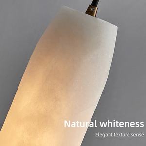 <strong>Copper</strong> Marble Chandelier Bedroom Bedside <strong>Lamp</strong> Modern Simple Creative Light Luxury Restaurant bar Study Marble <strong>Lamp</strong> - Product Image 4