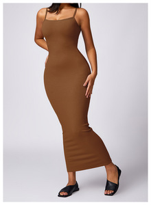 All'ingrosso donna abito senza maniche <span class=keywords><strong>Sexy</strong></span> elegante da sera abiti <span class=keywords><strong>Casual</strong></span> <span class=keywords><strong>abbigliamento</strong></span> <span class=keywords><strong>Casual</strong></span> - Product Image 4