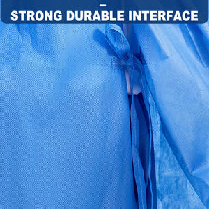 Tissu Non tissé chirurgie hospitalière cultivée en 13795 robe chirurgicale renforcée stérile robe de vêtements médicaux jetables pour médecin - Product Image 4