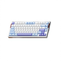 Clavier mécanique WEIKAV EG75 programmable à axe magnétique, USB Type-C, étanche, rétroéclairage RVB, entièrement en alliage d'aluminium
