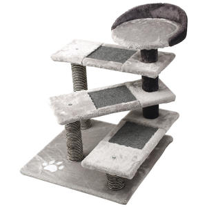 Gatto arrampicata scala telaio all'ingrosso <span class=keywords><strong>Cat</strong></span> <span class=keywords><strong>Tree</strong></span> 5-strati Scratcher casa per animali domestici mobili per gatti - Product Image 5
