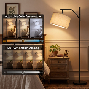 <span class=keywords><strong>Lampe</strong></span> <span class=keywords><strong>sur</strong></span> <span class=keywords><strong>pied</strong></span> rechargeable au design populaire, à intensité variable, sans fil, fonction minuterie, télécommande, pour salon et chambre à coucher - Product Image 2
