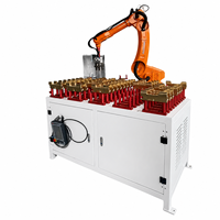 Machine de nettoyage de boîtiers Shell à haute pression avec rinçage par eau et soufflage d'air pulsé pour becs de lavabo, corps de mitigeurs et nettoyage des roulements