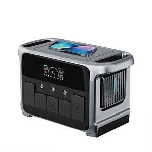 สถานีพลังงานแสงอาทิตย์แบบพกพา Joypo 2400W พร้อมตัวควบคุม MPPT แบตเตอรี่ลิเธียม พร้อมระบบโซลาร์เซลล์สำหรับระเบียง - Product Image 4