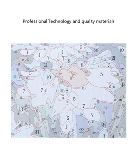 Pittura per numero Kit serie paesaggio navi da mare <span class=keywords><strong>case</strong></span> <span class=keywords><strong>colorate</strong></span> senza cornice bella atmosfera arte per la casa fai da te dipinti decorativi - Product Image 5